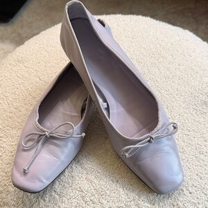 Zara Light Purple Ballet Flats